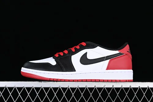 All categories Air Jordan Jordan series basketball shoes Air Jordan 1 Low OG version Air Jordan 1 Low "Black Toe" AJ1 Joe 1 new black toe cultural and leisure sports sneakers CZ0790-106